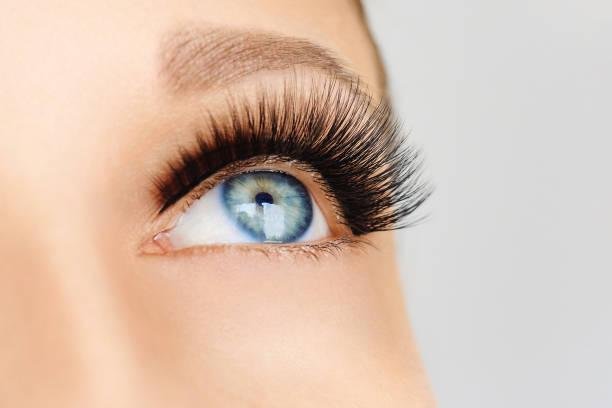 this is eyelash extension photo