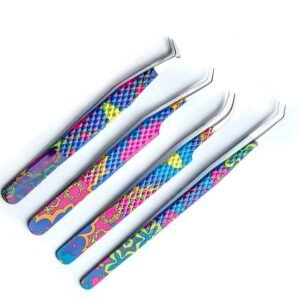 Printed Eyelash Extensions Tweezers