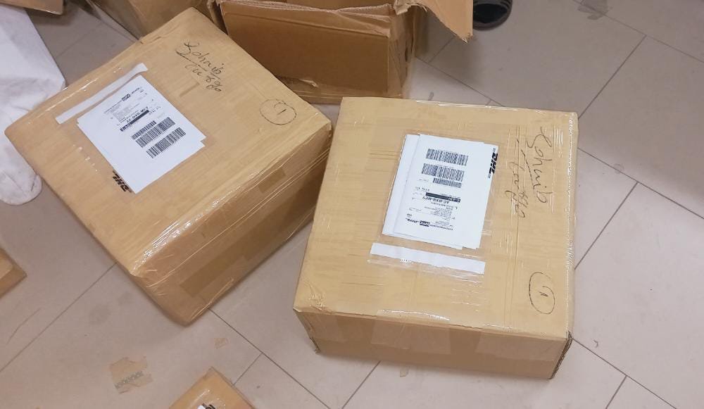 Custom Logo Lash Tweezers Shipment for Canada